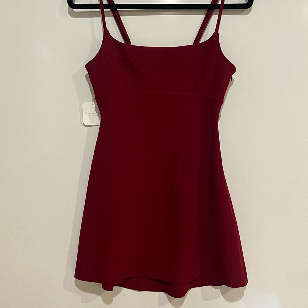 Altar'd State Red mini Dress